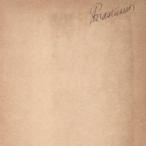 18 x 12 cm; 4 s.p. + 259 p. + 5 s.p., l. 2 Pericles Anastasiadis’ handwritten signature in black ink on recto, p. [1] half-